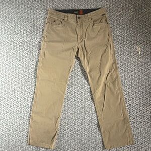 Men's Howler Bros Frontside 5-Pocket Pants in Tan, Size 32